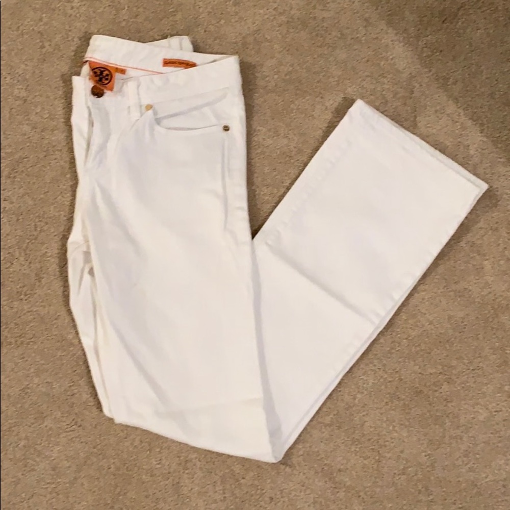 Tory Burch White Jeans